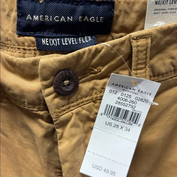 American Eagle NWT Men's Tan Pants - Picture 5 of 5